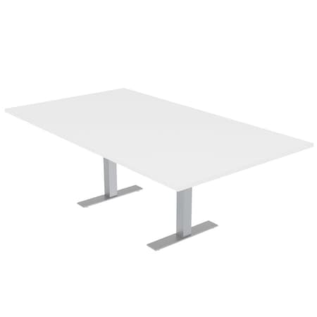 Skutchi Designs 47.25 in W, 71.5 in L, 29 in H, Engineered Wood Top, White HAR-REC-48x72-T-XD09